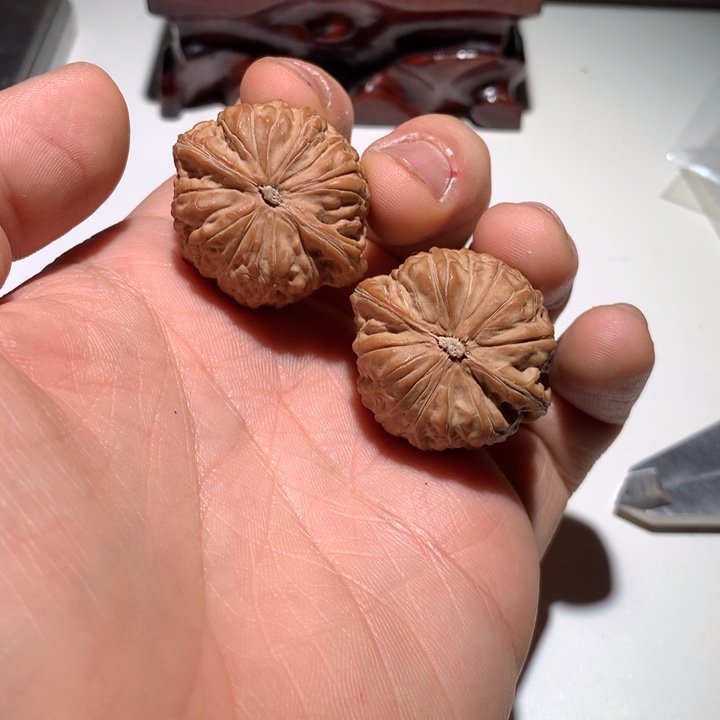 把件文玩核桃战*?平底锅 