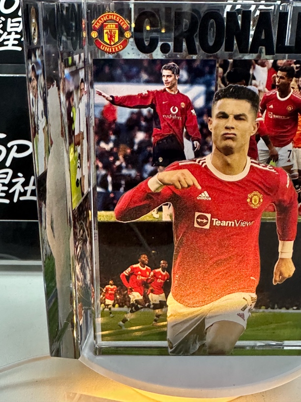 【双节福利】FIFA足球球星亚克力卡砖摆件15*10*1.5