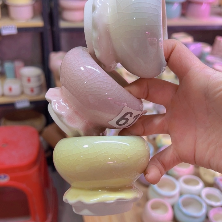 陶瓷花盆当场凑满12包邮