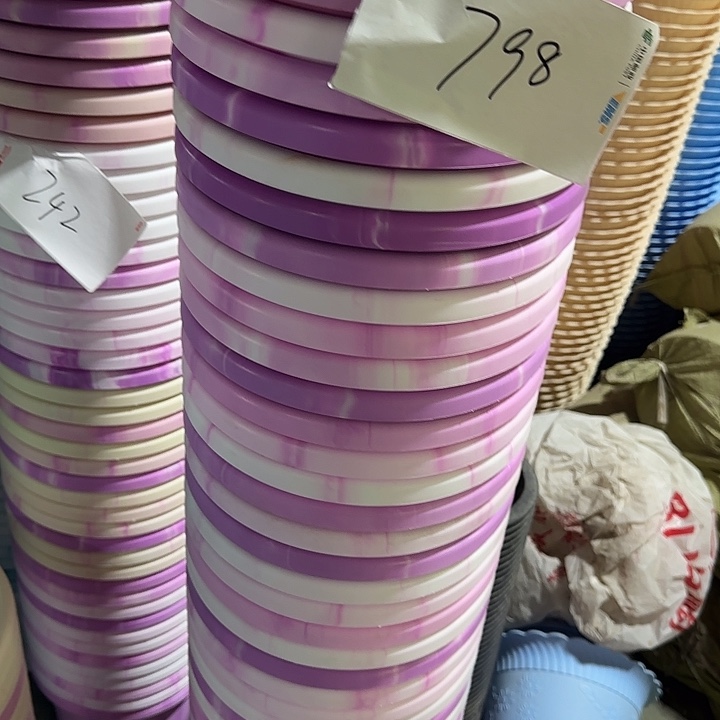 编号798-9个口径25串紫色