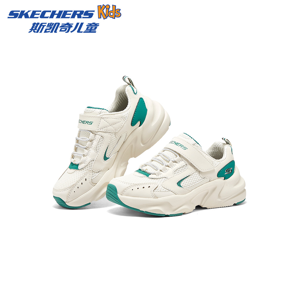 Skechers Kids童鞋中大童时尚复古舒适跑步鞋休闲运动鞋405304L