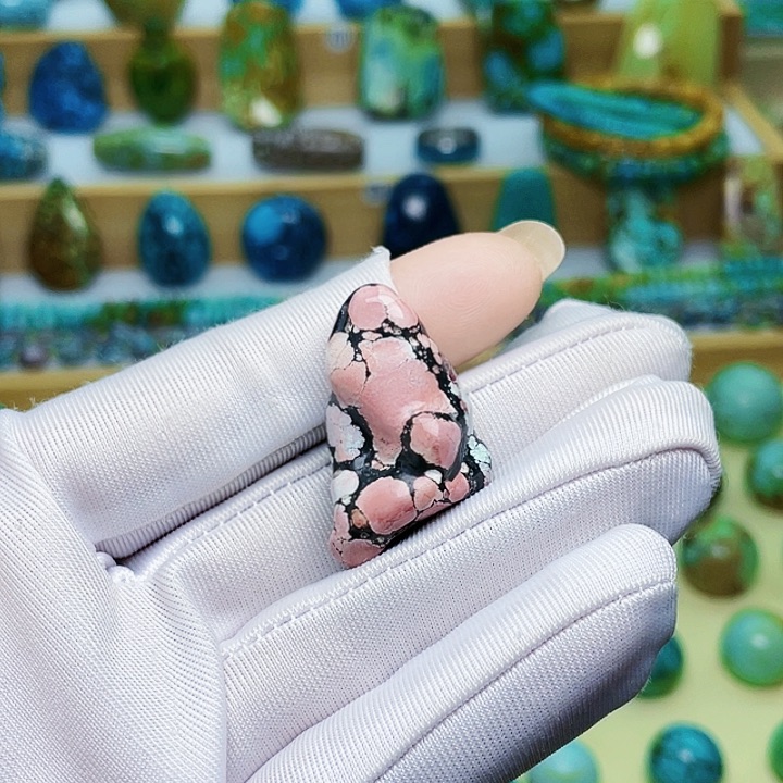 绿松石珠宝奇石未镶嵌