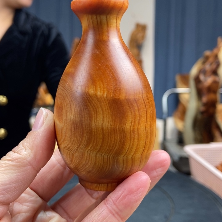 柏木（崖柏）实木花瓶