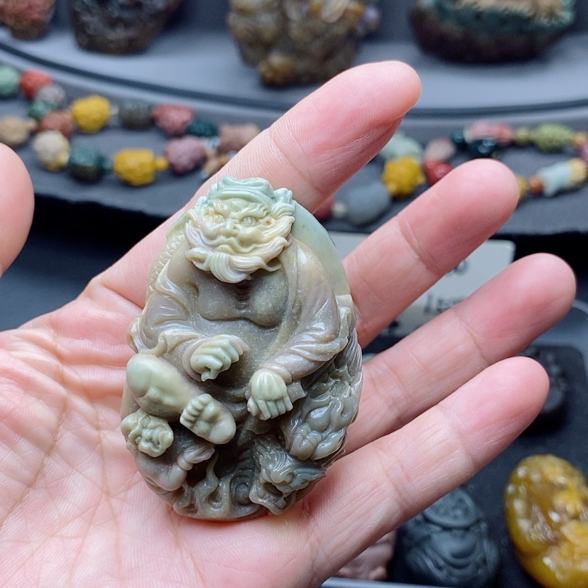 【闪购商品】定制石英质玉吊坠未镶嵌