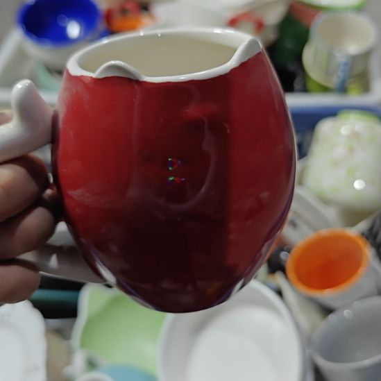 瓷片陶瓷餐具杯碗盘微瑕介意慎拍满15.9元包邮