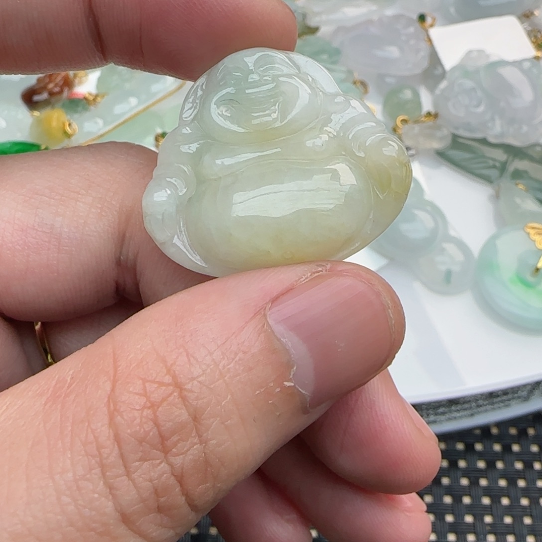 【闪购商品】翡翠吊坠(不含链)未镶嵌佛公