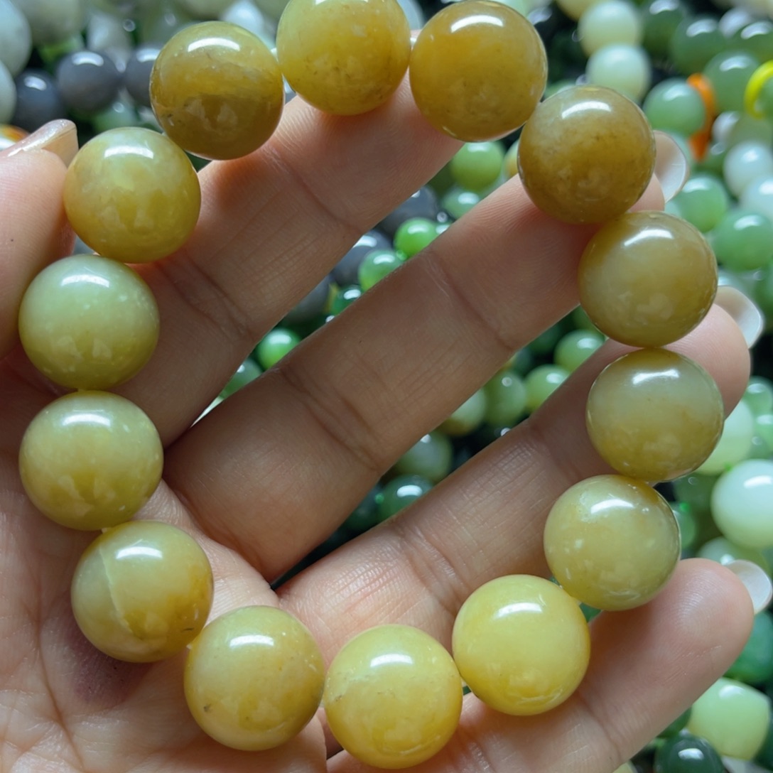 和田玉手链未镶嵌