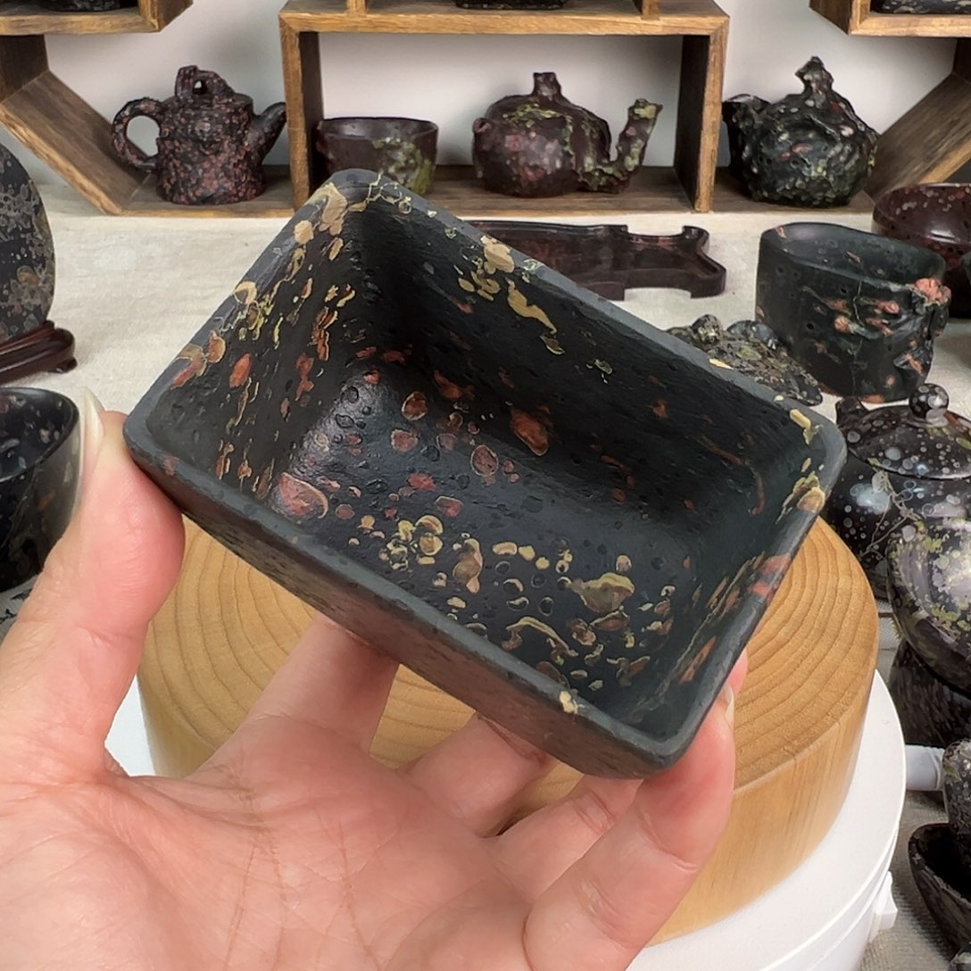 梅花玉精品随形杯