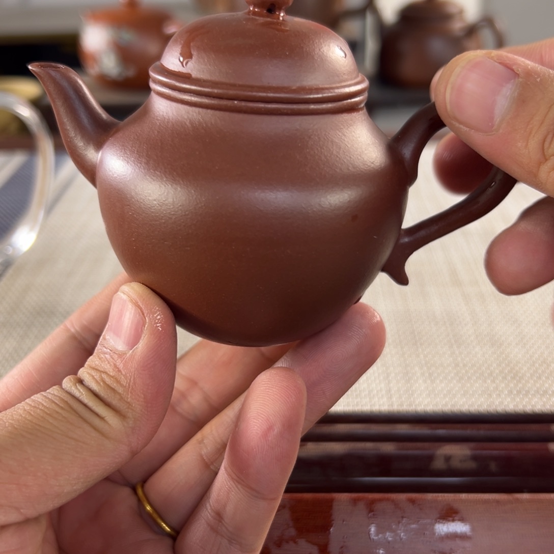 紫砂微瑕茶壶宜兴紫砂