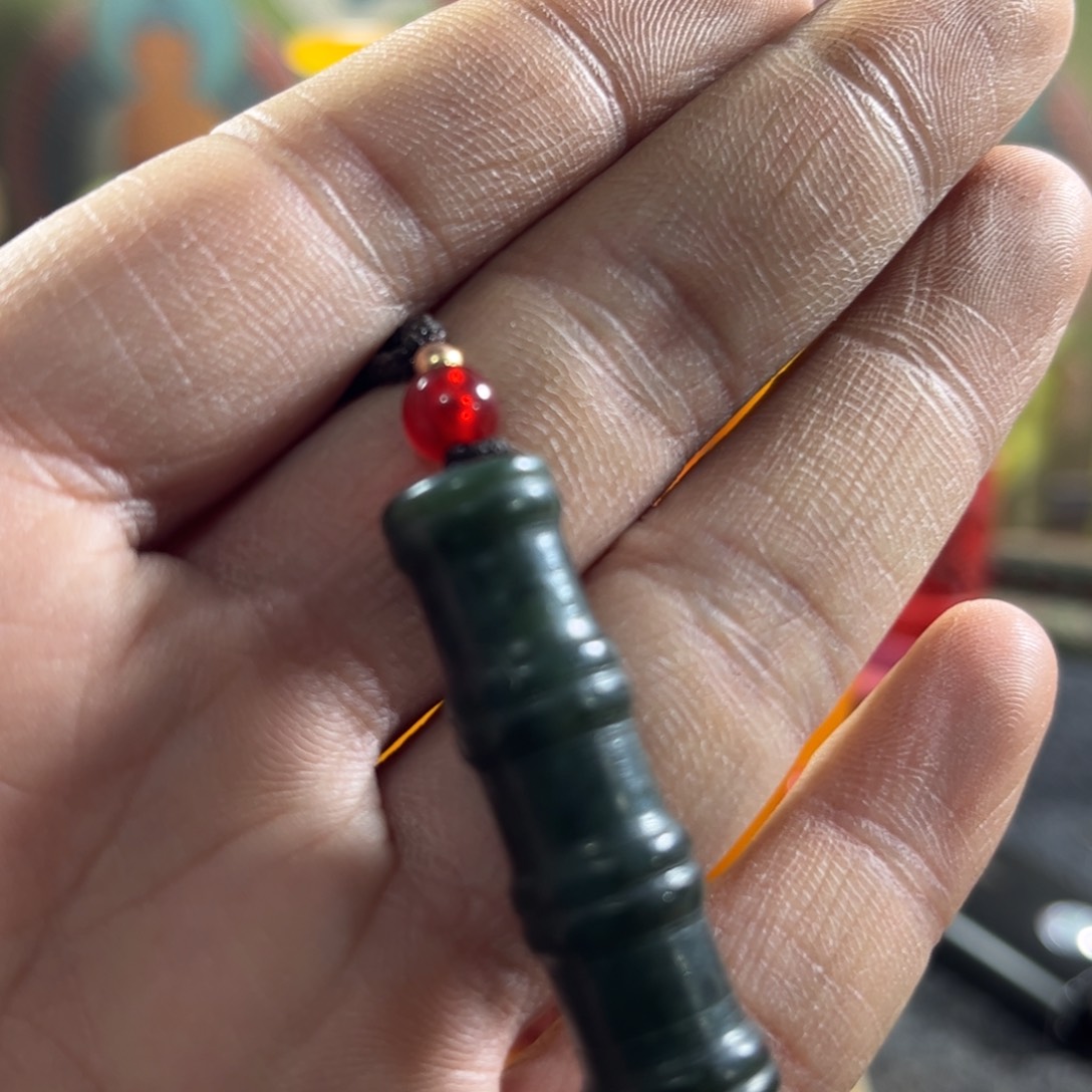 和田玉挂件未镶嵌前**锦