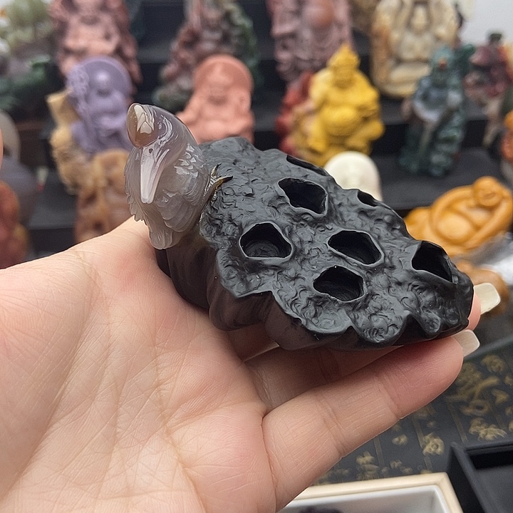 石英质玉未镶嵌吊坠(不含链)