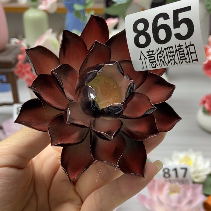 陶瓷手工制作陶瓷花