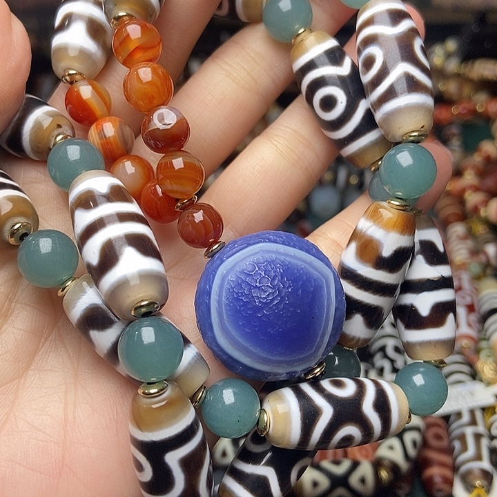 玛瑙/玉髓未镶嵌手链