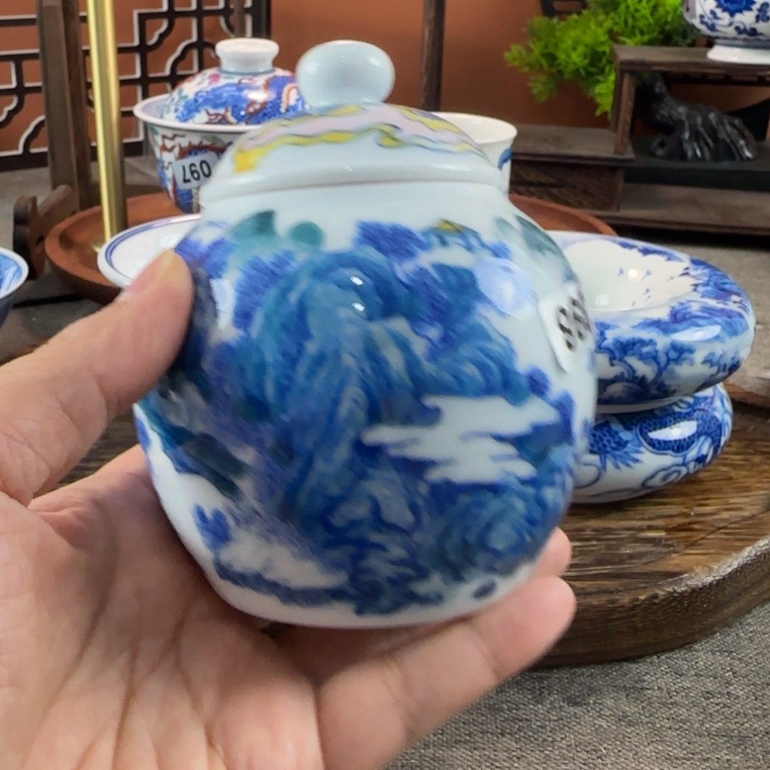 瓷片景德镇陶瓷手绘茶器398