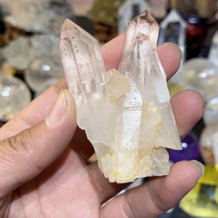 水晶摆件未镶嵌晶簇