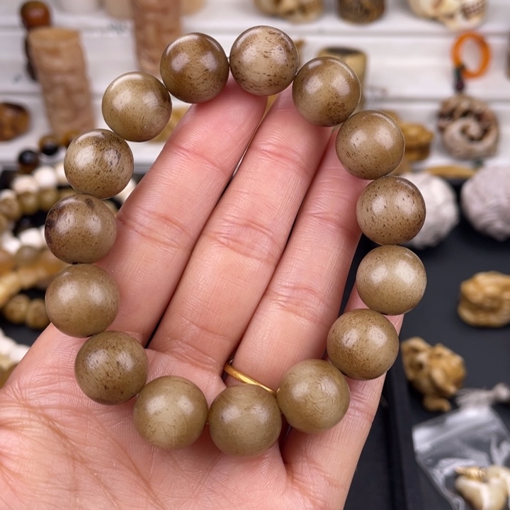 驼骨其他老灵骨圆珠14