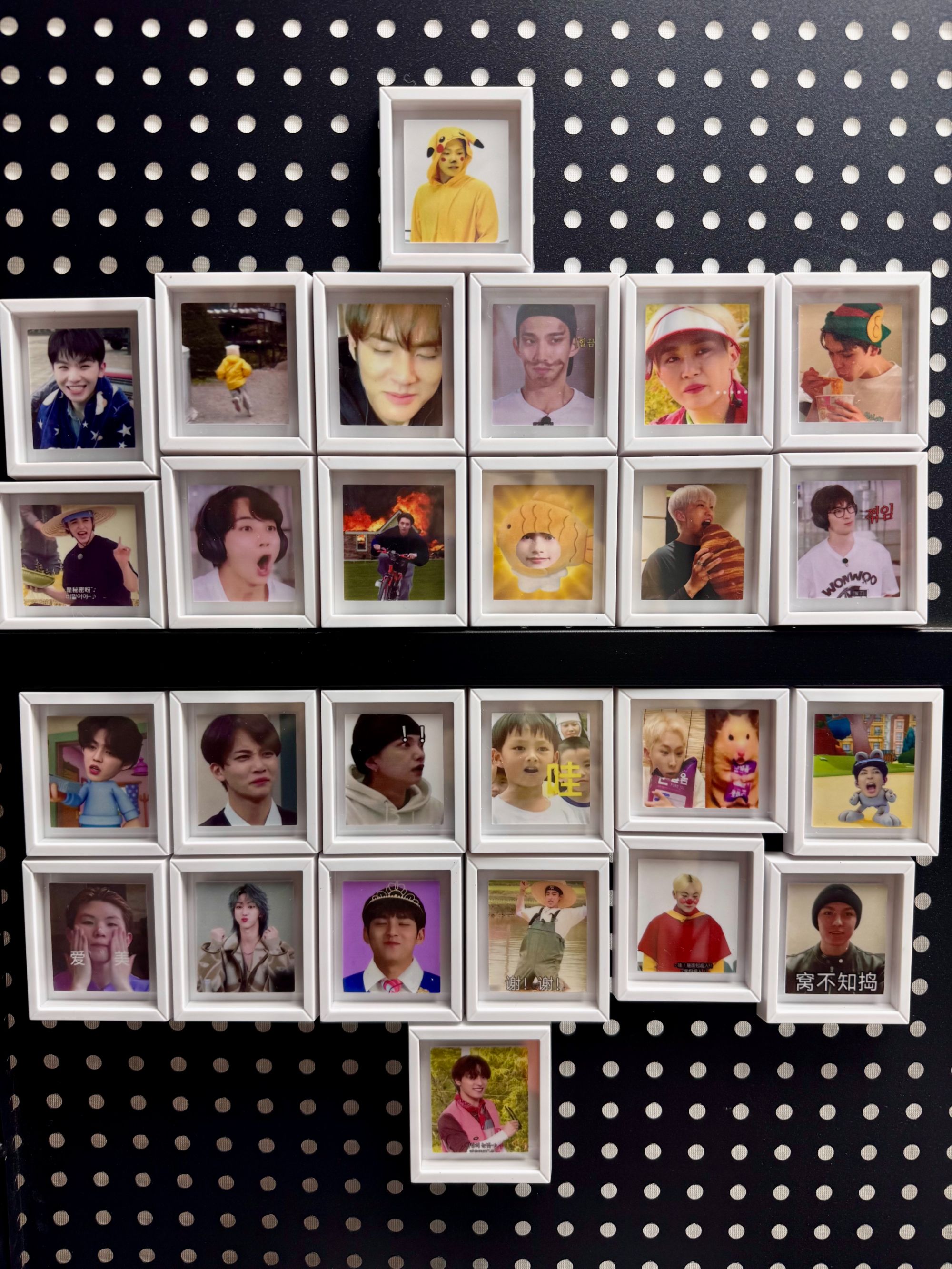 Seventeen冰箱贴代拆 明星周边