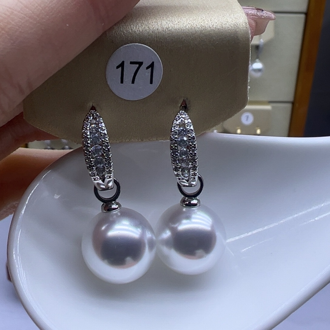 未镶嵌淡水珍珠耳饰