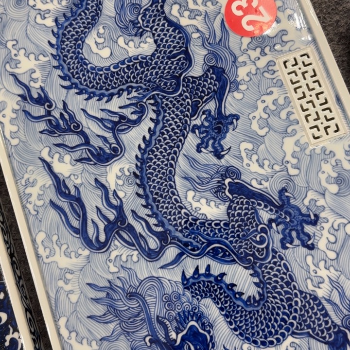 白***英景德镇手工手绘陶瓷