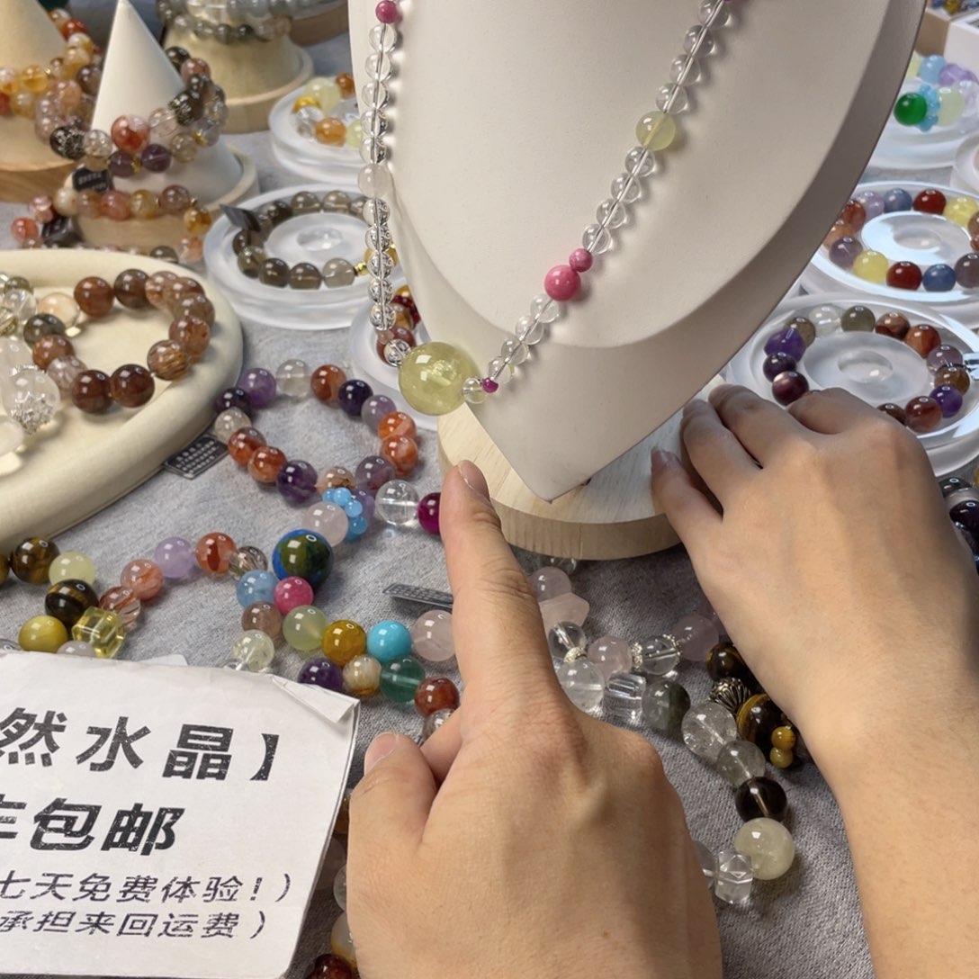 手链银S925镶嵌水晶