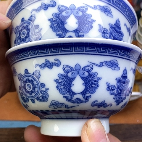 景德镇陶瓷藏式茶碗