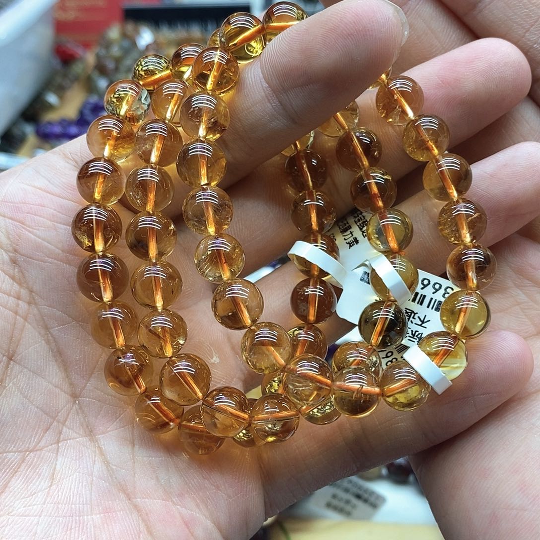 水晶手链未镶嵌多样性发货发一条