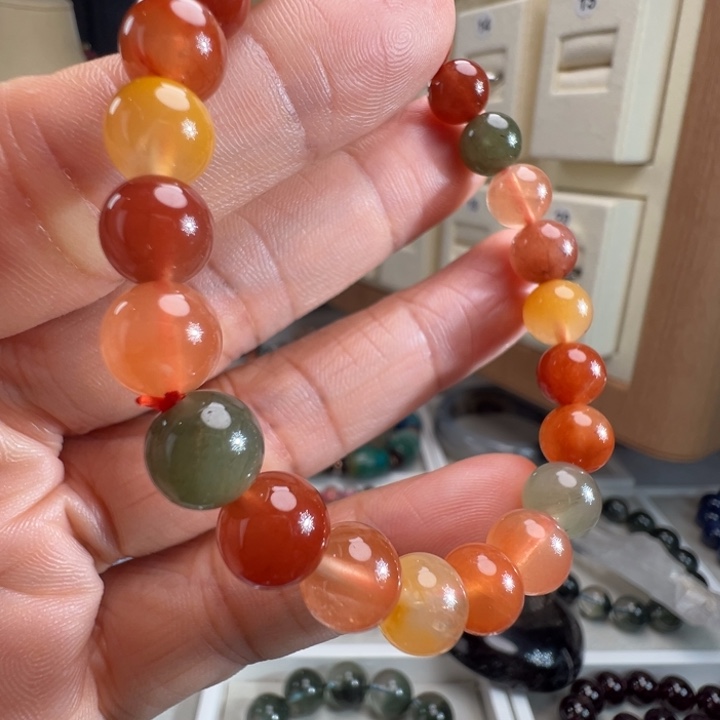 手链发晶未镶嵌天然彩发晶