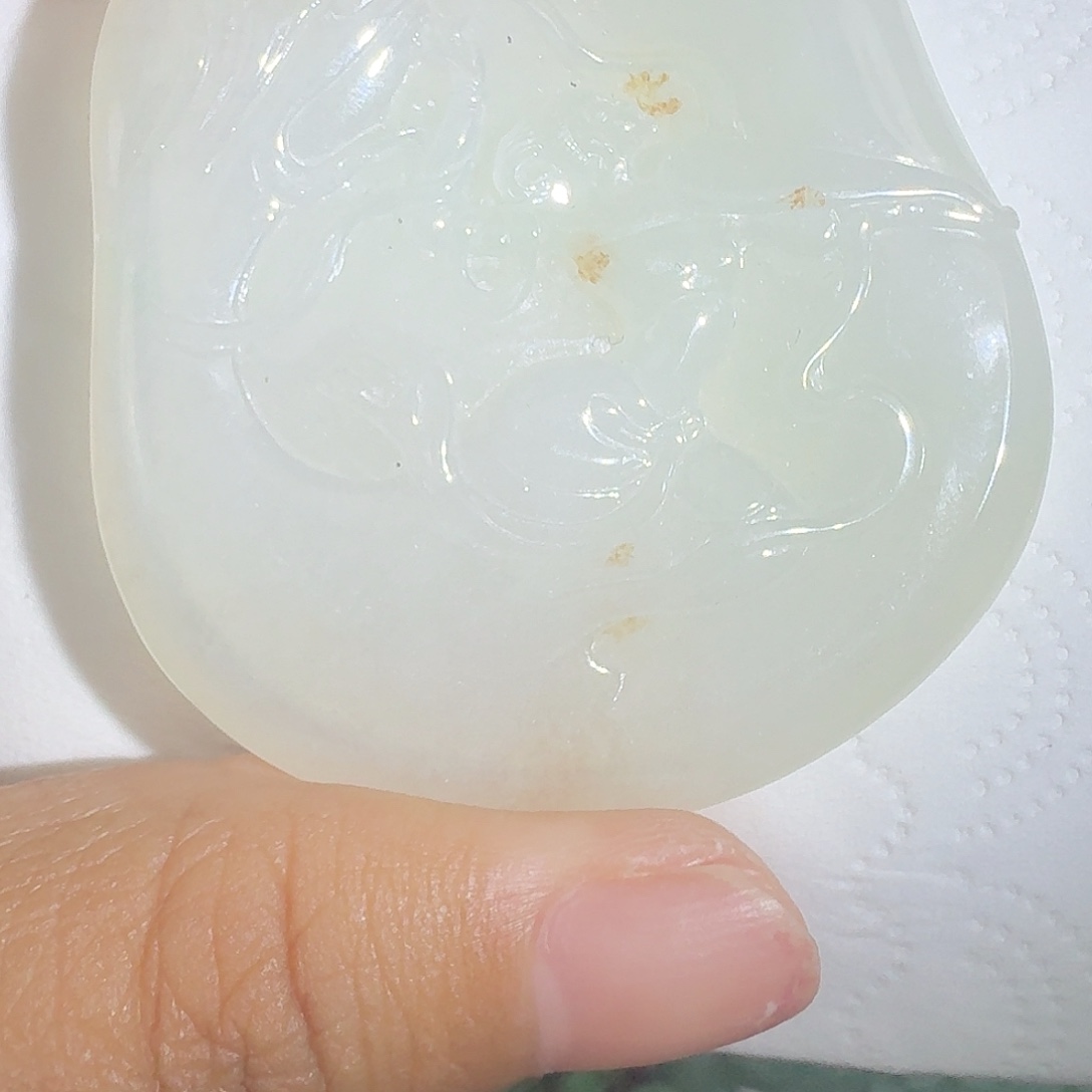 翡翠未镶嵌颈饰吊坠