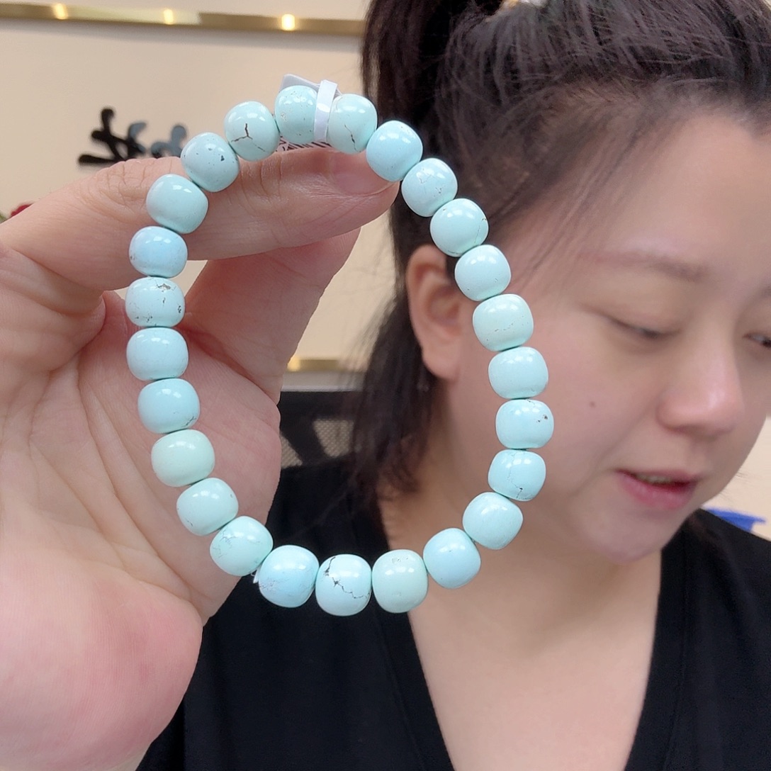 未镶嵌绿松石珠宝奇石96