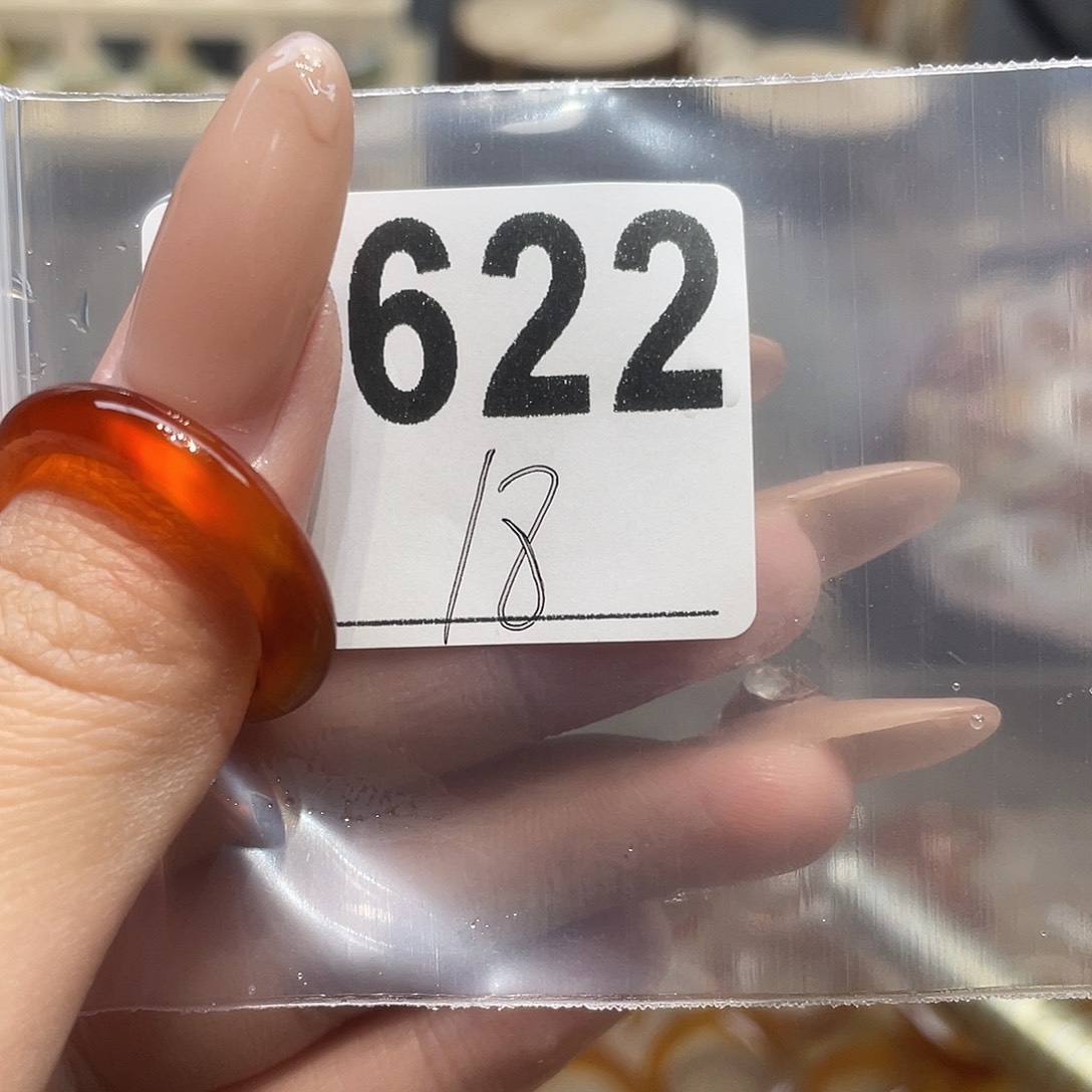 玛瑙/玉髓未镶嵌戒指622
