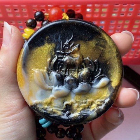 蜜蜡吊坠(赠链)未镶嵌116