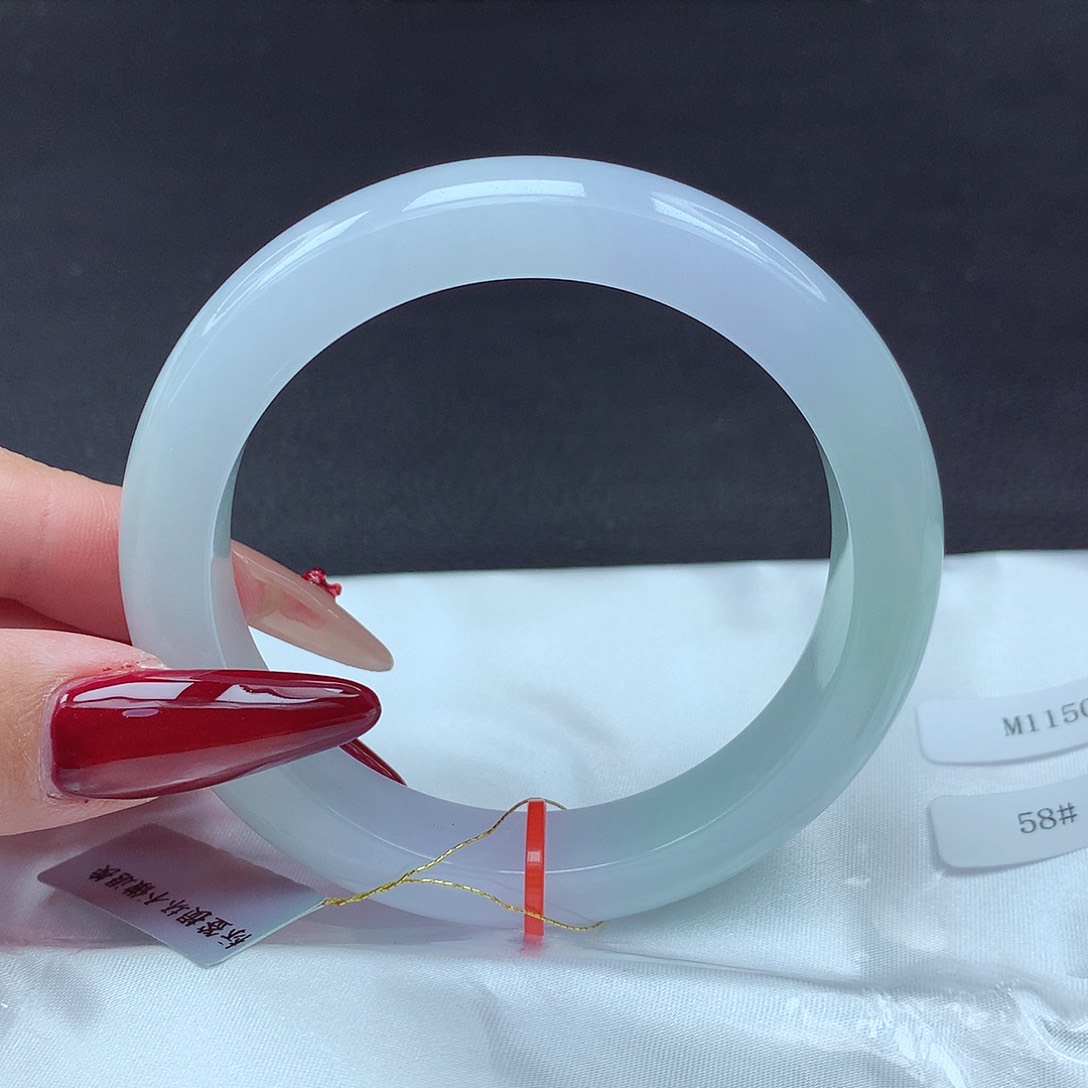 未镶嵌手镯翡翠58圈011