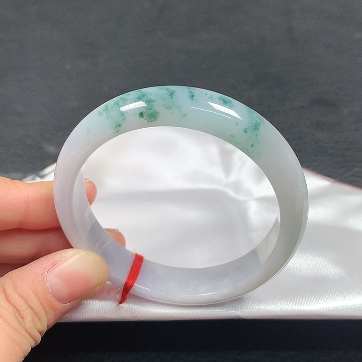 未镶嵌手镯翡翠54圈