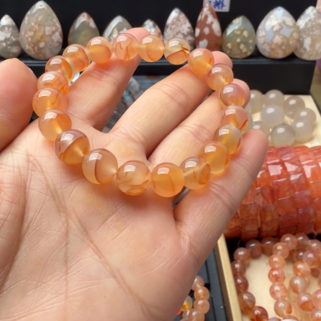 *****玛瑙/玉髓合金颈饰