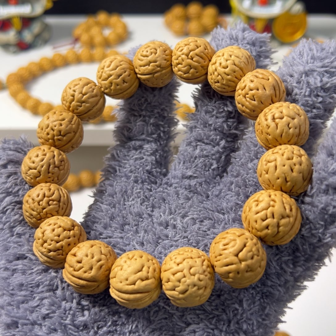 桃核手串盘锦肌肉桃核