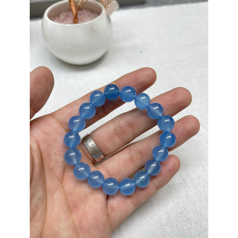 【闪购商品】老矿料   老蓝水手串   未镶嵌C25