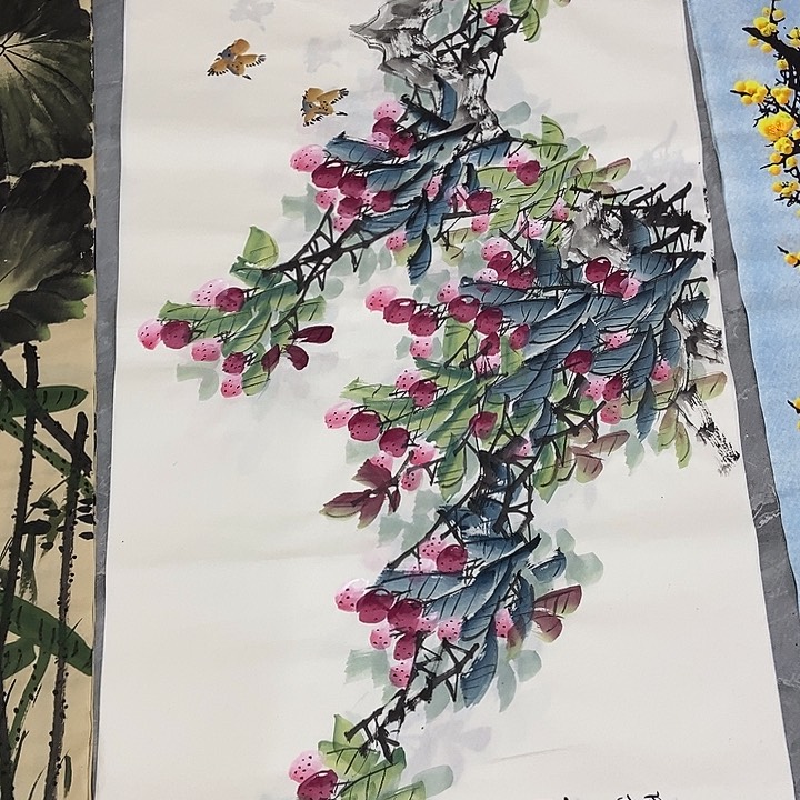 三个张画廊直播间！
