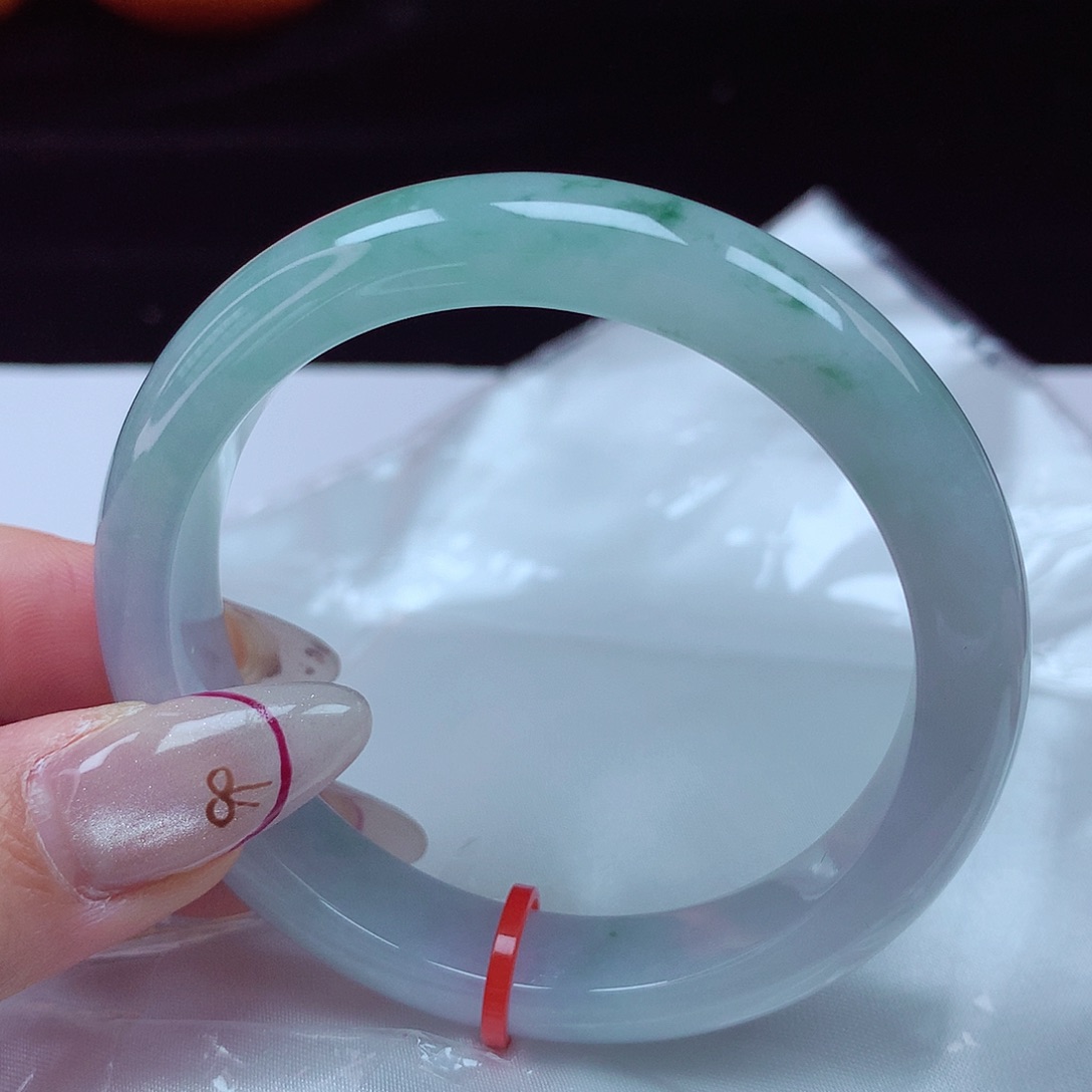 翡翠手镯未镶嵌—*t53圈