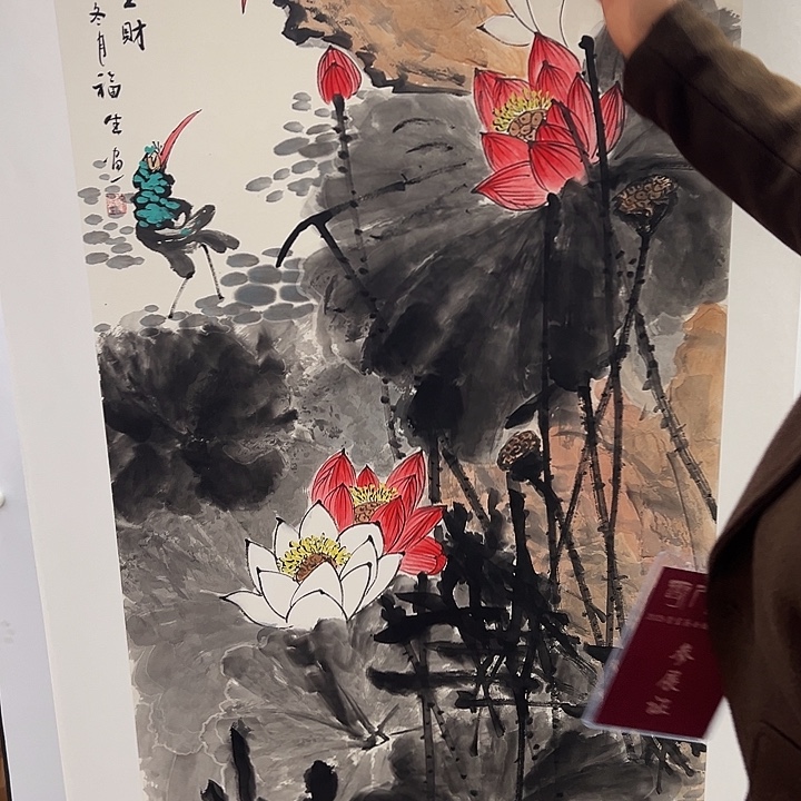 国画书画作品多次参加全国书画