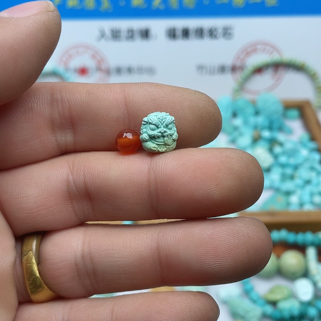 南红玛瑙颈饰未镶嵌222