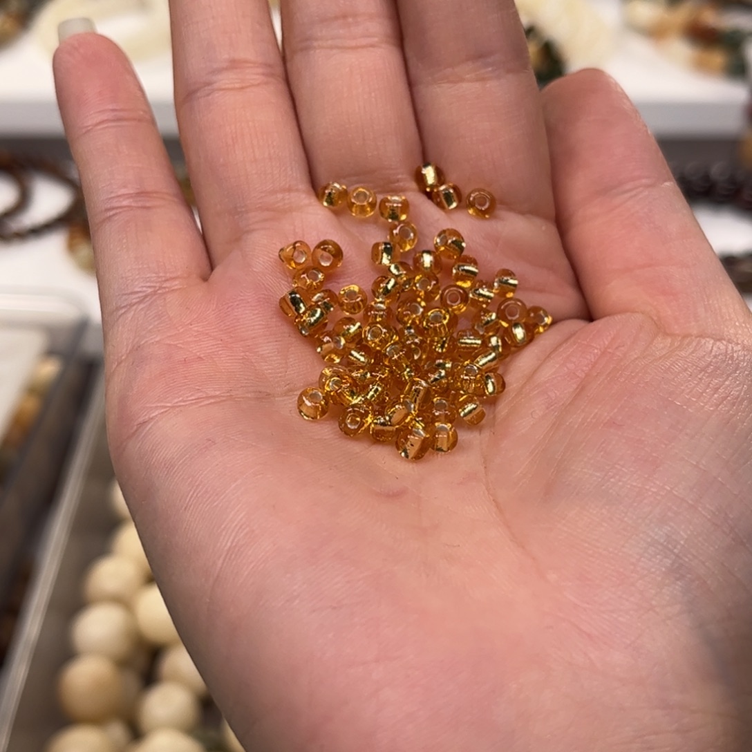 吊坠白玉菩提小隔珠25对