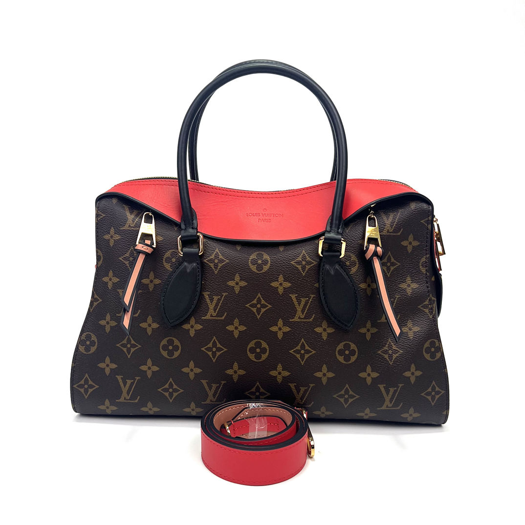 99新 LouisVuitton/路易威登 拾壹/99新/LV红拼荷叶包/49529791