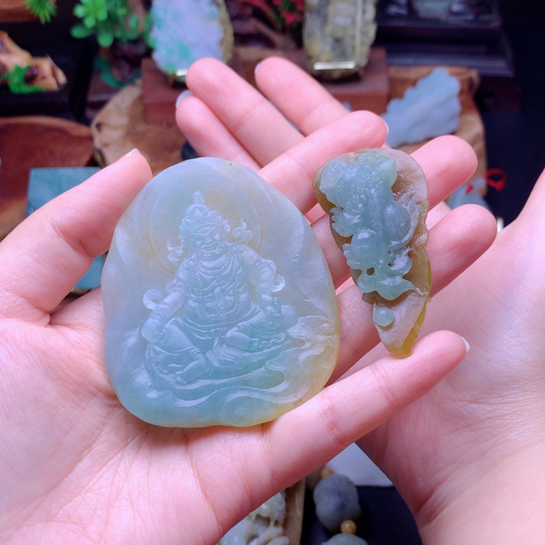 定制翡翠未镶嵌1***贾翡翠