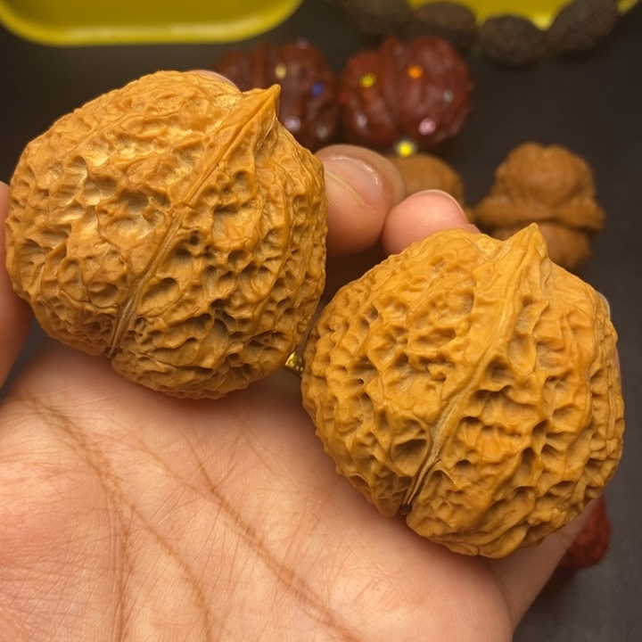吊坠文玩核桃45尺寿桃