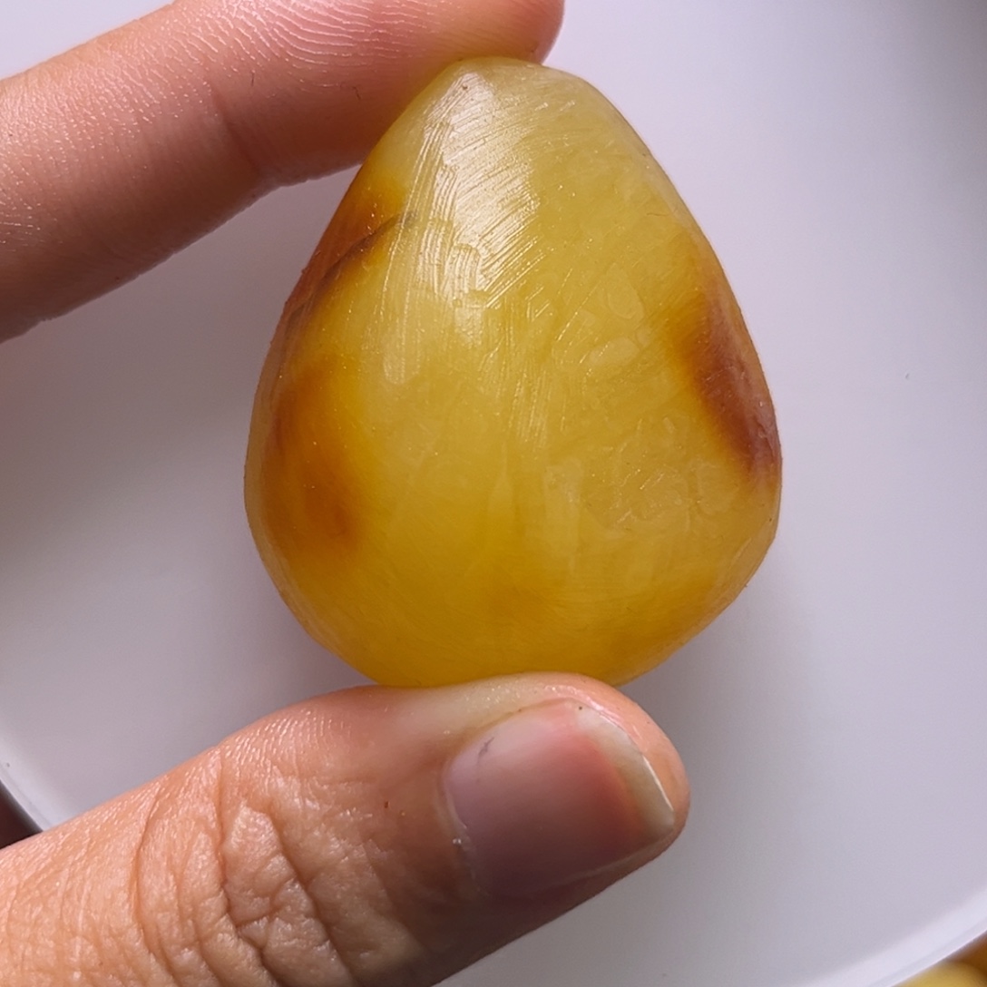 锦****定制琥珀未镶嵌琥珀蜜蜡原石定制有瑕