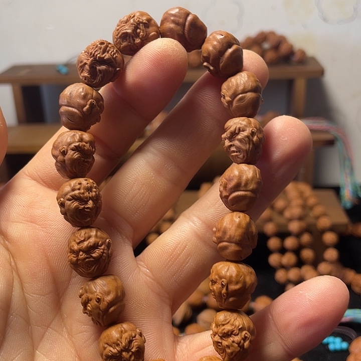 手串/手链橄榄核龙纹桃核