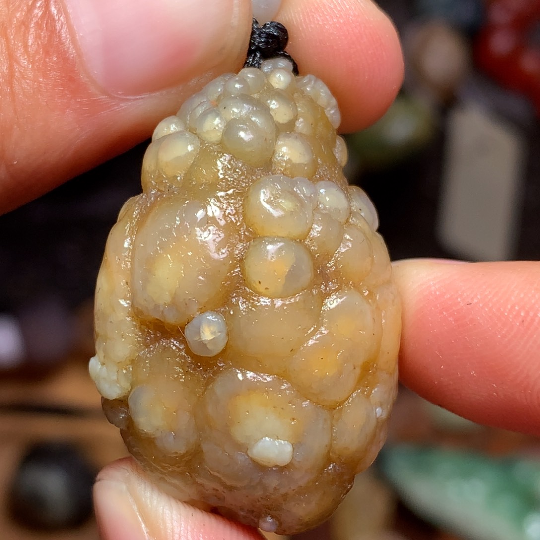 未镶嵌玛瑙/玉髓珠宝半成品