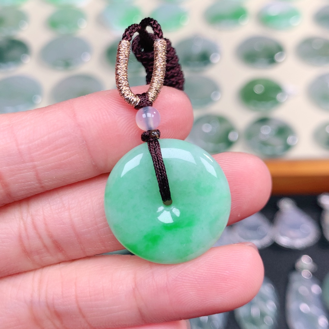 翡翠未镶嵌吊坠(不含链)23-5.1