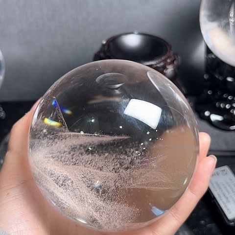 水晶水晶球摆件未镶嵌S****1
