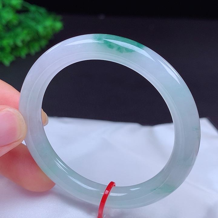 未镶嵌手镯翡翠52圈口688006